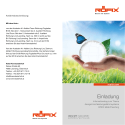 Einladung