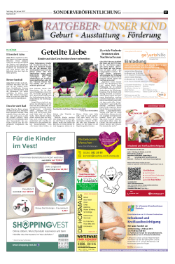 Geteilte Liebe - Marler Zeitung