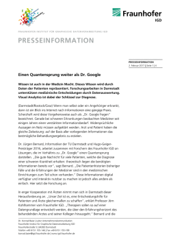 Einen Quantensprung weiter als Dr. Google [ PDF