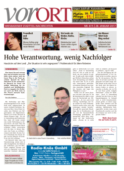 vorOrt vom 28.01.2017 - Rhein Main Wochenblatt