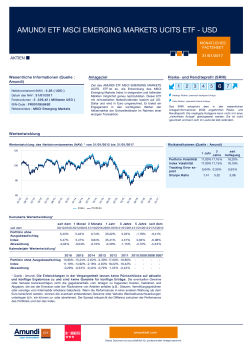 Reporting (DE) - Amundi ETF Deutschland