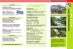 Jahresprogramm 2017 - NaturFreunde Bruchsal