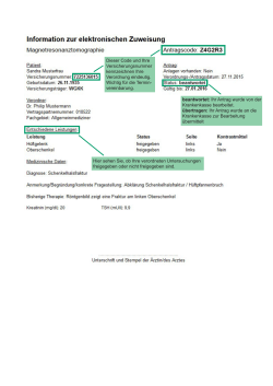 Patientenausdruck