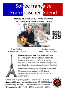 A4 Plakat (2) Französischer Abend Dreas Stuv 03. Februar 2017