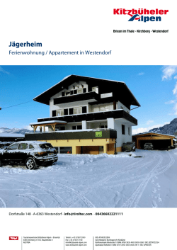 J&auml;gerheim in Westendorf