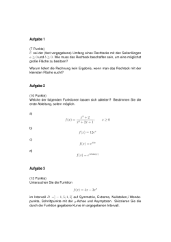 Mathematik I - oettinger