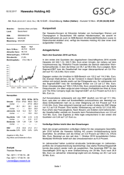 Hawesko Holding AG