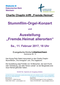 Plakat - Evangelischen Kirchengemeinde Ilvesheim