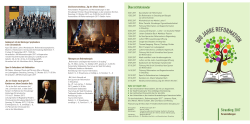 Flyer 500 Jahre Reformation - Luth. Christuskirche Straubing