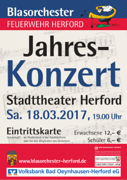 BFH Handzettel 20il - Blasorchester Feuerwehr Herford