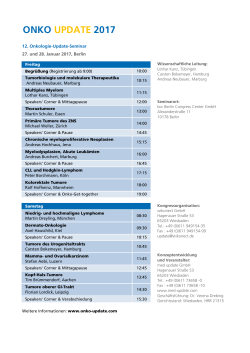 Programm Berlin 2017