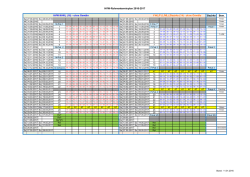 HVW-Rahmenterminplan 2016-2017 Bezirke Bem. HVW M