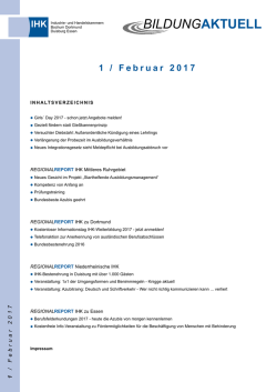 Aus- und Weiterbildung - IHK zu Essen