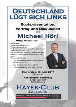 Deutschland lügt sich links - Hayek Club