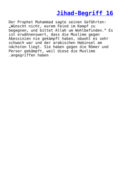 Jihad-Begriff 16