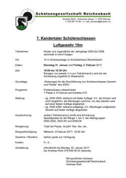 Informationen - SG Reichenbach
