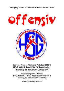 Jg. 24 / Nr. 7 - HSG Wittlich eV