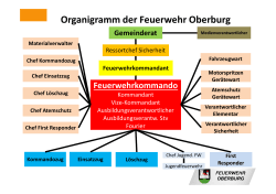 Organisation - Feuerwehr Oberburg