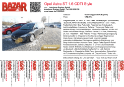 Opel Astra ST 1.6 CDTI Style
