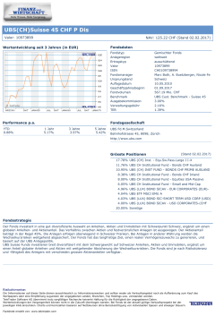 UBS(CH)Suisse 45 CHF P Dis