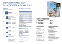 Tarif 2017 - Chinesischer Einkaufs