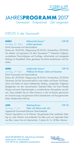 jahresprogramm 2017