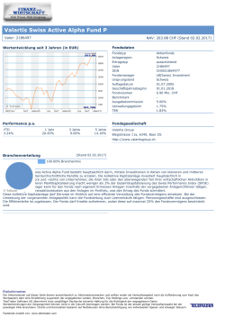 Valartis Swiss Active Alpha Fund P