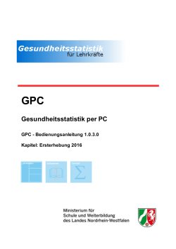 GPC - Bedienungsanleitung 1.0.3.0