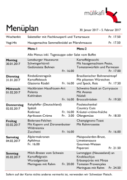 30.01.17 bis 05.02.17