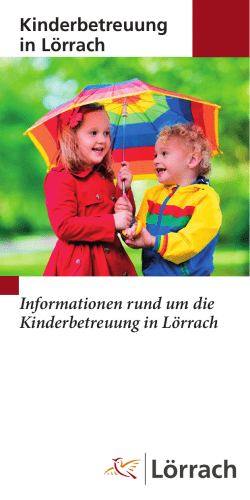 Kinderbetreuung in Lörrach