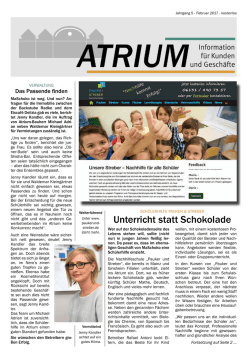(weniger brillante Fotos) erhalten Sie schneller hier. - Atrium