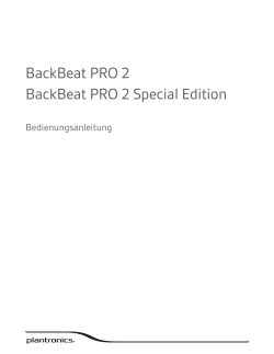 BackBeat PRO 2 BackBeat PRO 2 Special Edition