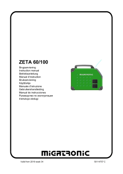 ZETA 60/100 - Gierlinger Schweissmaschinen GmbH