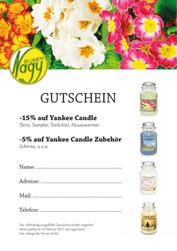 gutschein - Nagy Blumen
