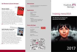 Irrsinnig menschlich - Privatklinik Meiringen