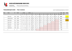 Ranglisten der SVBB-Titelwettkämpfe G10m 2017