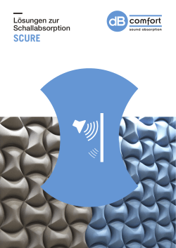 Katalog für Schallabsorption Design als PDF herunterladen