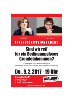 Flyer - DIE LINKE. Kreisverband Herzogtum Lauenburg