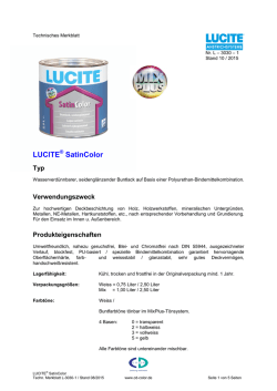 L-3030-1 LUCITE® SatinColor 121015
