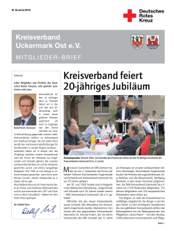 IV. Quartal 2016 - DRK Kreisverband Uckermark Ost e.V.
