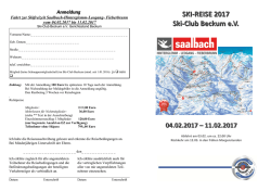 SKI-REISE 2017 Ski