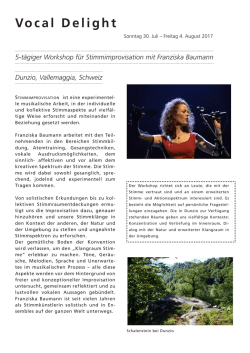 Info - Franziska Baumann