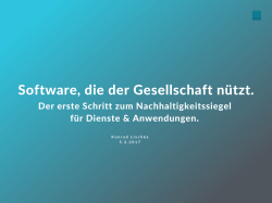 gutesoftware - Konrad Lischka