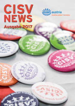 Ausgabe 2017 - CISV Austria