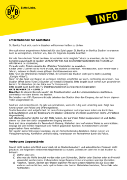 Informationen f&uuml;r G&auml;stefans