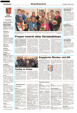Frauen vorerst ohne Vorstandsteam