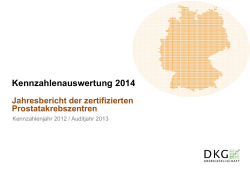 Jahresberichte - Deutsche Krebsgesellschaft