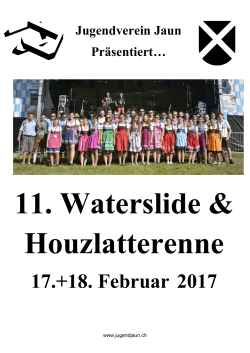 Libretto Waterslide 2017