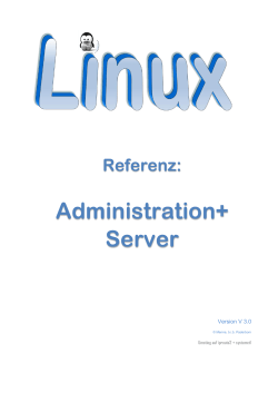 Linux Administration + Server - Stefan Menne (private homepage)