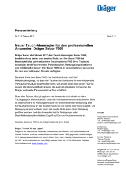 Dr&auml;ger Secor 7000